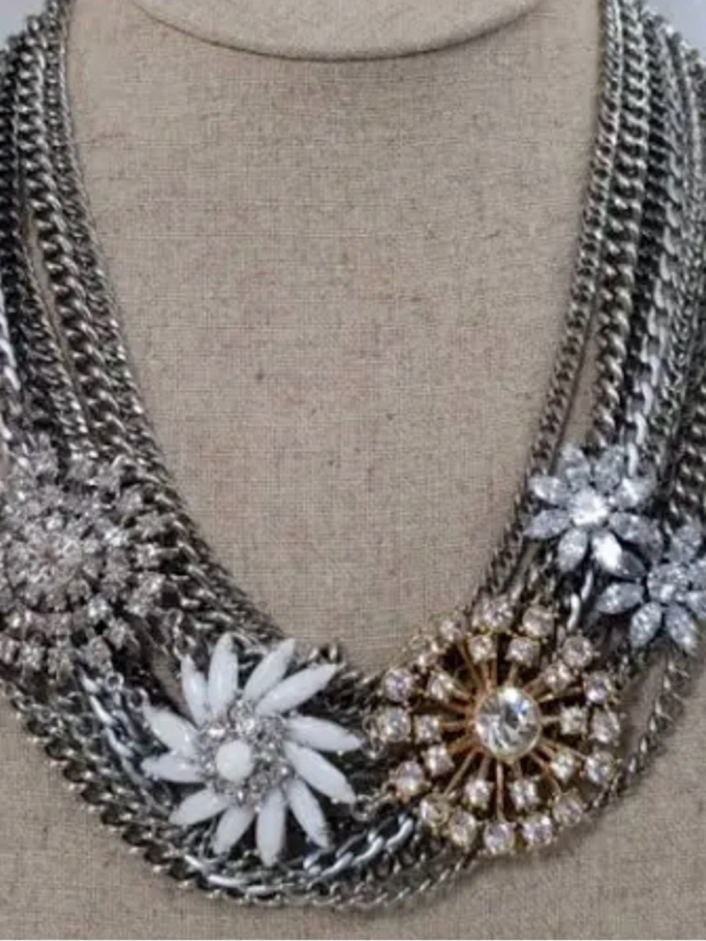 Stella and Dot Metropolitan Mixed Chain necklace